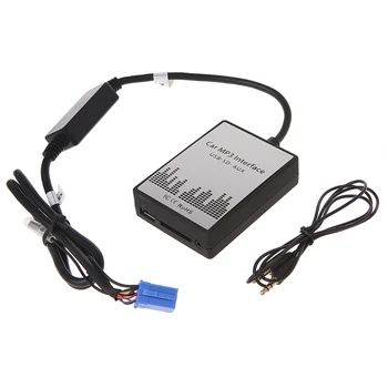 USB SD AUX Car MP3 Music Radio Digital CD Changer Adapte Pentru Renault 8pini Clio Avantime Master Modus Dayton Interfață