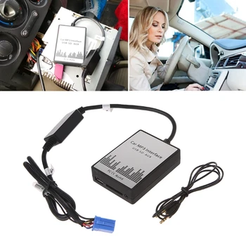USB SD AUX Car MP3 Music Radio Digital CD Changer Adapte Pentru Renault 8pini Clio Avantime Master Modus Dayton Interfață