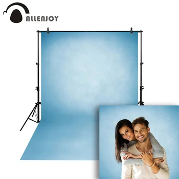 Allenjoy fotografie lumina de fundal albastru culoare pură vechi maestru interior textură hârtie profesionale de fotografie, fundaluri photophone