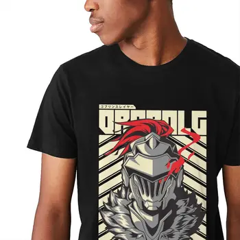 Bumbac Goblin Vânătoare T-shirt Pentru Omul de Vara de Bumbac Moale Clasic Rotund Gât Homme Tricou