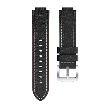 Watchband 140-215MM de Lux din Piele Ceas Starps Brățară Banda Curea Pentru Garmin Vivoactive Acetat de confortabil Correa Reloj centura
