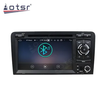 AOTSR Auto Radio Auto Android 10 Pentru Audi A3 8P S3 RS3 Sportback 2003 - 2011 Player Multimedia Navigatie GPS IPS AutoRadio