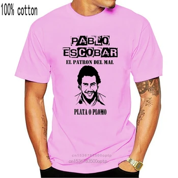 Oamenii Topuri Teu În 2020 Moda de Vara Noi PABLO ESCOBAR, EL PATRON DEL MAL UNISEX T-SHIRT T-Shirt