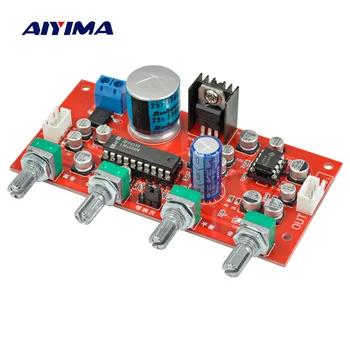 AIYIMA LM1036 Ton Bord Bass Treble Echilibru de Control al Volumului de Ajustare NE5532 OP AMP HIFI Preamplificator Amplificator de Putere Unică