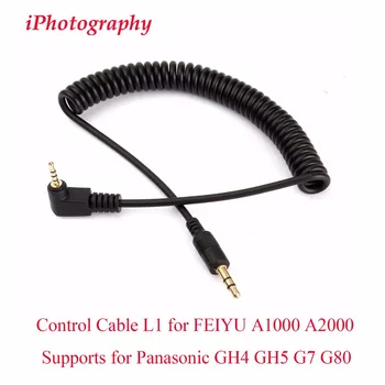 Cablu de comandă L1 pentru FEIYU A1000 A2000 Sprijină pentru Panasonic GH4 GH5,televiziune prin Cablu C3 pentru FEIYU A1000 A2000 Sprijină Canon 5D IV III II