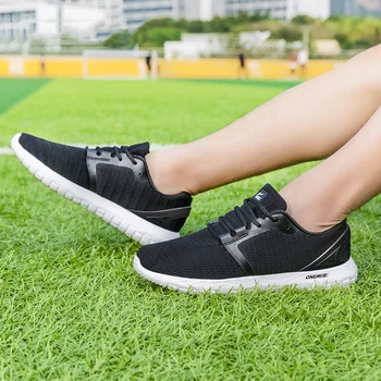 ONEMIX 2020 Femei Vara Adidași Respirabil Sport Plat pentru Femei Pantofi de alergat în aer liber de Mers pe jos de sex Feminin Pantofi Trekking Dimensiune Mare