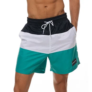 Hemiks Moda Casual Barbati Mozaic pantaloni Scurți de Vară pe Plajă Purta Cordon Elastic Talie pantaloni Scurți pentru Bărbați Pantaloni