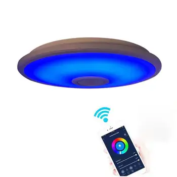 Alexa Start Google Voice App De Control De La Distanță De Control De Muzică Bluetooth Camera De Zi Dormitor Lampă De Plafon