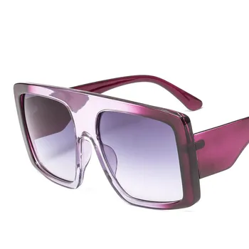 Moda Supradimensionat ochelari de Soare Femei de Culoare Roz de Lux de Brand Versatil Pătrat Ochelari de Soare Barbati de sex Feminin de Ochelari de Epocă Gafas de sol