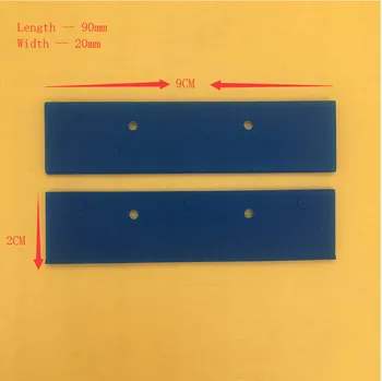 5PCS curățare a capului de Imprimare lamela pentru Epson 5113 DX5 DX7 dublu cap de imprimare de cauciuc moale curat ștergătoarelor de 9cm mult solvent printer UV