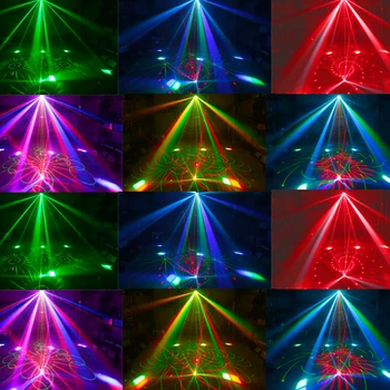 Disco led unt etapa lumina DMX512 videoproiector profesional DJ colorate fascicul de iluminat petrecere de nunta de lumină laser