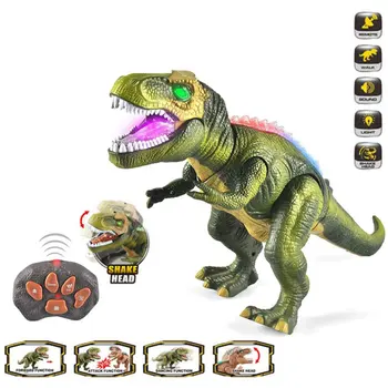 Animal inteligent Model de Jucărie Infraroșu Control de la Distanță de Mers pe jos Dinozaur Jucărie pentru Copii Figura Electric RC Jucărie animale de Companie Pentru Copii Cadouri