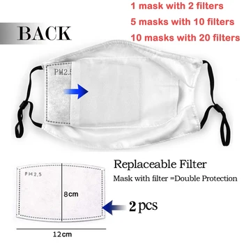 Unisex Foc Gratuit Cu PM2.5 Filtre Masca De Respirat Anti-Ceață Capac Protecție