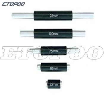 1buc 125-200mm bloc de calibrare rod bar gauge micrometru bar diametru exterior micrometru