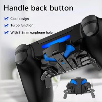 Pentru SONY Controller PS4 Adaptor cu Mods și Elita Câmpurile de Materiale Metalice Gamepad Spate cu Cheie Extinse Turbo Fierbinte de Vânzare