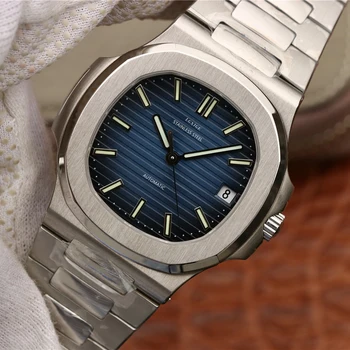 Barbati a Crescut de Aur Uita-te la top brand de lux japonia automat mechanical ceas barbati complet din oțel inoxidabil ceas pentru barbati armata sport ceas