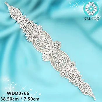 (1 BUC) Stras Mireasa centura de aur diamante cu cristale rochie de mireasa accesorii sash belt pentru rochie de mireasa WDD0766