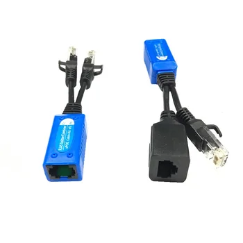 POE Adaptor Conectori de Cablu Splitter Pasiv combiner de Alimentare Cablu Ethernet PoE Adaptor RJ45 ESCAM upoe cablu kit ESCAM UPOE02