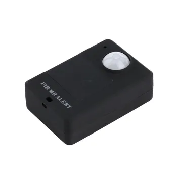 LESHP A9 Mini PIR Senzor de Alarmă Infraroșu fără Fir GSM Alarmă de Înaltă Sensibilitate Monitor de Detectare a Mișcării Anti-furt UE Plug Bucata
