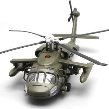 Scara 1/72 elicopter Black Hawk Millitary model de Armată luptător de aeronave machete de avioane pentru adulti jucarii pentru copii militar