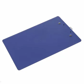 Pad Clip Titularului de Dosar Plastic Clipboard Violet Albastru pentru hârtie A5