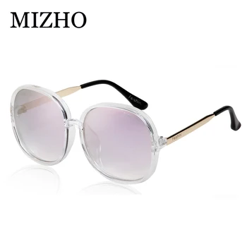 MIZHO 2020 Moda Oval ochelari de Soare Femei Supradimensionat Brand Design Vintage Culoare Negru Gradient Doamnelor Ochelari de Soare Clar Nuante UVA