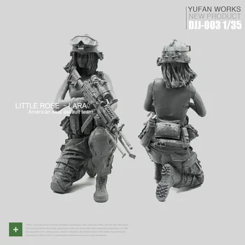 Yufan Model 1/35 De Sex Feminin Rășină Soldat Figura Sigilii Echipa De Comando A Crescut Laura Serie Djj-03