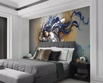 Beibehang Personalizat tapet 3D tridimensional relief moda frumusețea dinamică TV de perete de fundal decorarea murală 3d tapet