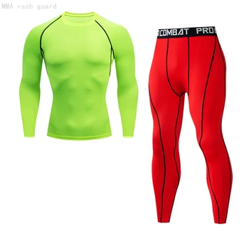 Alb-negru de Iarnă Mens lung johns Termică set de lenjerie de corp de Compresie Strâns maneca lunga Termică Tricou+ pantaloni jogging costume pentru bărbați