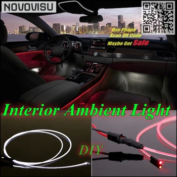 NOVOVISU Pentru Cadillac ATS Auto Interior Lumina Ambientala iluminare Panou Pentru Tunning Auto Interior Rece Refit Lumina Fibra Optica