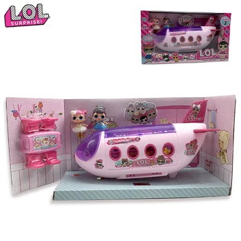 Fierbinte LOL Surpriză Casa Papusa Original Lols Păpuși Avion Jucării Anime Cifre Model de Avion Casă de Joacă Jucării pentru Fete Ziua de nastere Cadouri