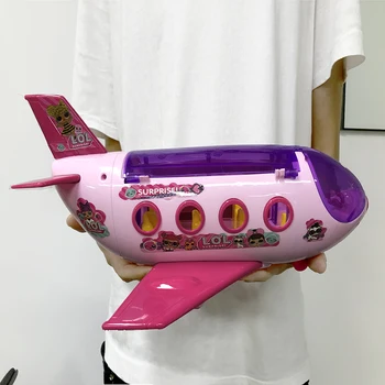Fierbinte LOL Surpriză Casa Papusa Original Lols Păpuși Avion Jucării Anime Cifre Model de Avion Casă de Joacă Jucării pentru Fete Ziua de nastere Cadouri