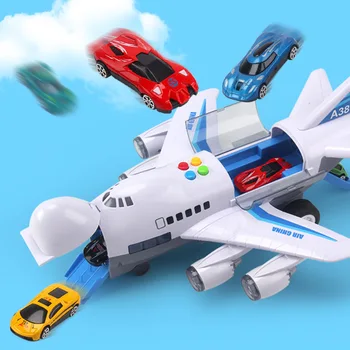 Mașină De Jucărie Muzică Poveste De Simulare A Urmări Inerție Aeronave Copii Dimensiune Mare Avion De Pasageri Din Avion De Jucărie Modelul Copiii Avion Cadou