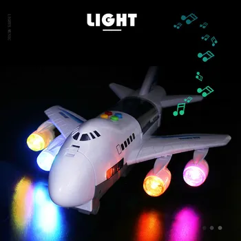 Mașină De Jucărie Muzică Poveste De Simulare A Urmări Inerție Aeronave Copii Dimensiune Mare Avion De Pasageri Din Avion De Jucărie Modelul Copiii Avion Cadou