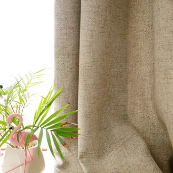 Nordic cortina Japonia pur stil lenjerie de umbra cortinei personalizate cortina de pânză camera de zi dormitor izolare fonica plutitoare perdele