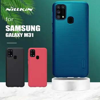 Pentru Samsung Galaxy M31 Caz Nillkin Super Frosted Shield Greu PC-ul Mat, Ultra-Subțire Capacul din Spate pentru Samsung Galaxy M31 Caz de Telefon