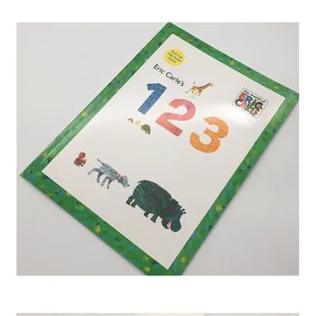 Eric Carle 123 de Copii de Colorat Carte pentru Copii Cărți pentru Copii engleză, desen, cărți de povești pentru copii de Învățământ jucării