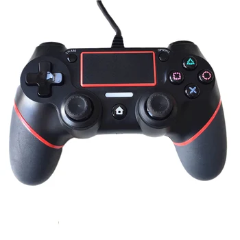 PS4 cu Fir Controler Gamepad pentru Sony PS4 Playstation 4 Dualshock 4 PS 4 Joystick-ul de Jocuri de noroc Mâner Cablu de 1,8 M Versiune Actualizată