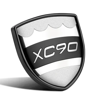 C30 XC60 XC90 S40 S60 S80 S90 V40 V60 V90 Shield Logo Sticker din Aluminiu Pentru VOLVO Amortizor Portbagaj Litere Emblema 3D Accesorii