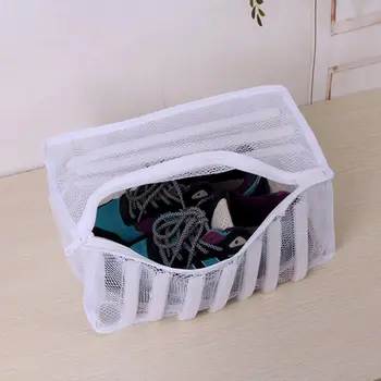 Pantofi de Spălat Geanta pentru Mașini de Spălat de Protecție Pantofi Lenjerie de Călătorie cu Ochiuri Mari Saci de curățare Clasificate Haine Sac de Rufe