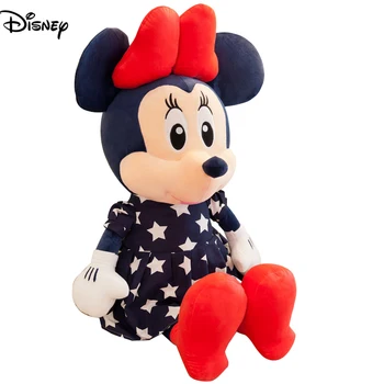 35cm/45cm/55cm Disney Mickey Mouse de Pluș Jucării de Desene animate Minnie Păpuși de Pluș Fete Băiat Ziua de Nunta Kawaii Cadouri Jucarii pentru Copii
