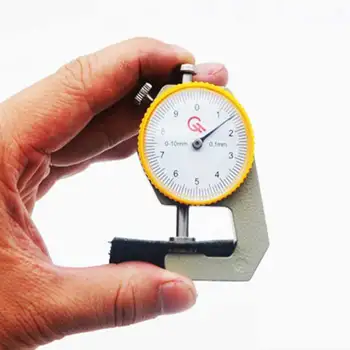 0-10mm Indicator cu Cadran de Buzunar de Calibru de Grosime Instrument de Măsurare pielărie