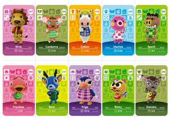Noi 100buc Orizonturi de Trecere a Animalelor Card Pentru NS Comutator 3DS Joc Mareșalul Set Carte de Carduri NFC Seria 3 (201-300)