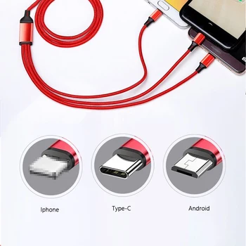 1in3 Cablu USB de Încărcare de Tip C pentru IPhone 11 Samsung Încărcare Rapidă pentru Alfa Romeo Giulia Stelvio Giulietta 159 147 Accesorii Auto