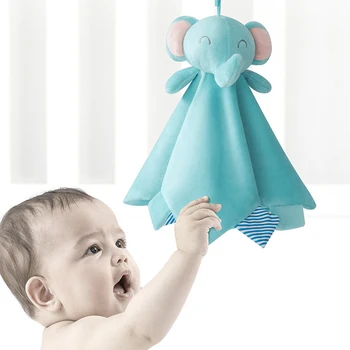 Copilul Liniștitor Prosop Animal De Pluș Jucărie De Pluș De Companie Copil De Dormit Jucărie De Pluș Pătură Baby Doll Fular De Bună Calitate