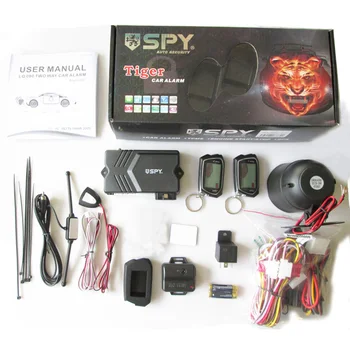 SPY universal două fel de sistem de alarma auto LCD remote engine start stop
