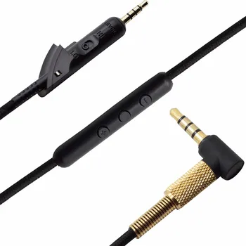 Înlocuire Cablu Audio Stereo Extensia Muzica Cablul de Linie de Sârmă pentru Bose QC15 QC2 QuietComfort Confort QC 15 2 Casti