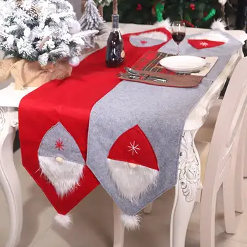 Cadou de crăciun Natale Navidad 2020 Lenjerie de pat Tabelul Runner Decor Eva Pentru Decoratiuni de Craciun Anul Masă de Crăciun Ne J0Y6