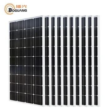 Geam Panou Solar de 1000w celule Fotovoltaice 1KW pe Sistem Grilă pentru Casa de inspecție stație de monitorizare în aer liber generarea de energie
