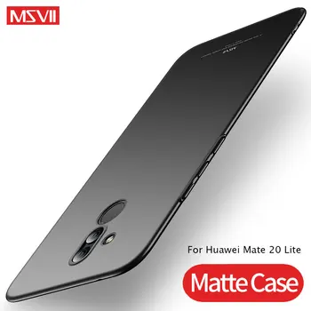 Huawei Mate 20 Lite Pro X Capac Caz Msvii Slim Matte Coque Huawei Mate 20 Pro Caz Greu Capacul Din Spate Pentru Huawei Mate20 Lite X Pro